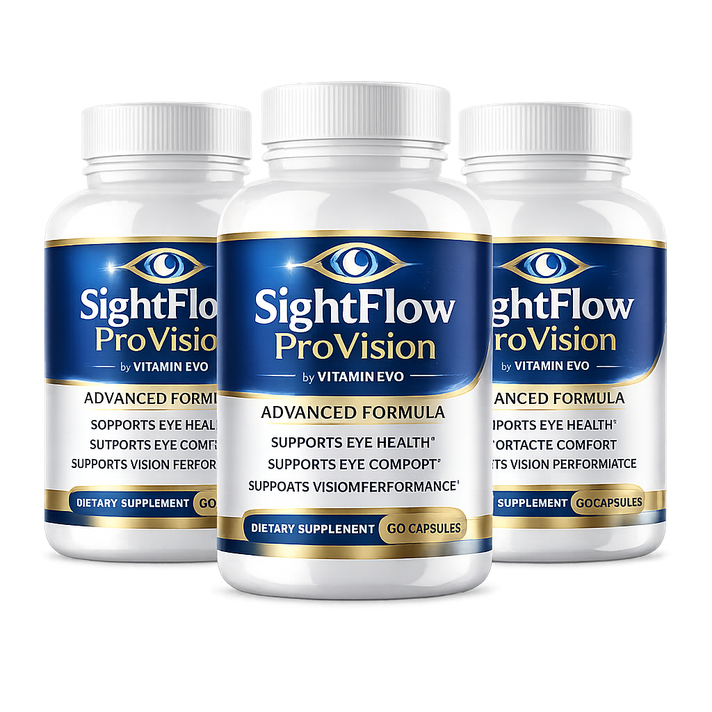 SightFlow Pro Vision - 3 Bottles